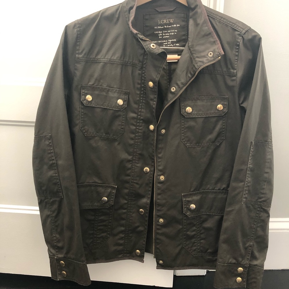 Jcrew Green Jacket